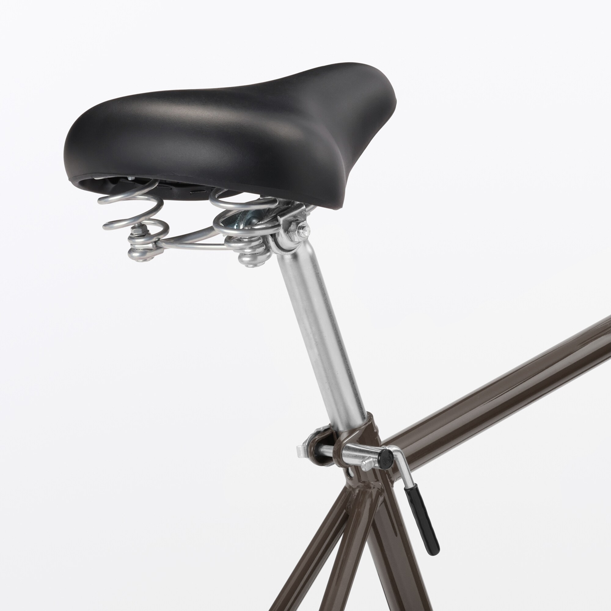 【宅送】２０型自転車　ブラウン　バスケット付