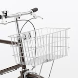 【宅送】２０型自転車　ブラウン　バスケット付