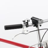 【宅送】２０型自転車　エンジ　バスケット付