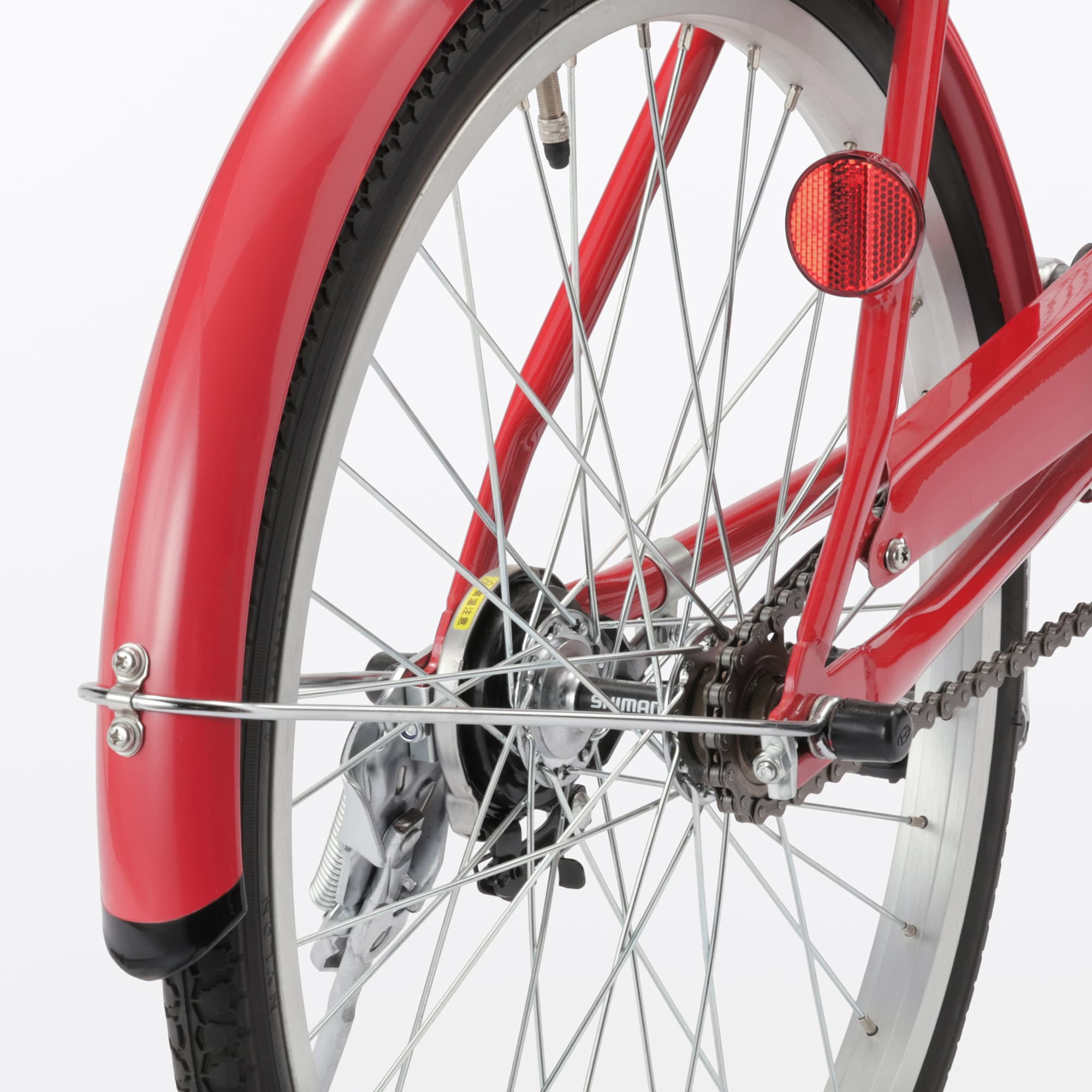 宅送】20型自転車 エンジ バスケット付 | 無印良品
