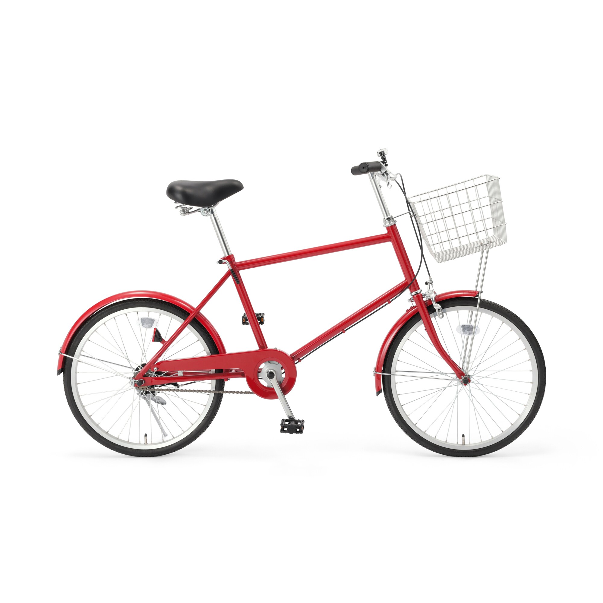 宅送】20型自転車 エンジ バスケット付 | 無印良品