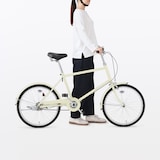 【宅送】２０型自転車　ベージュ
