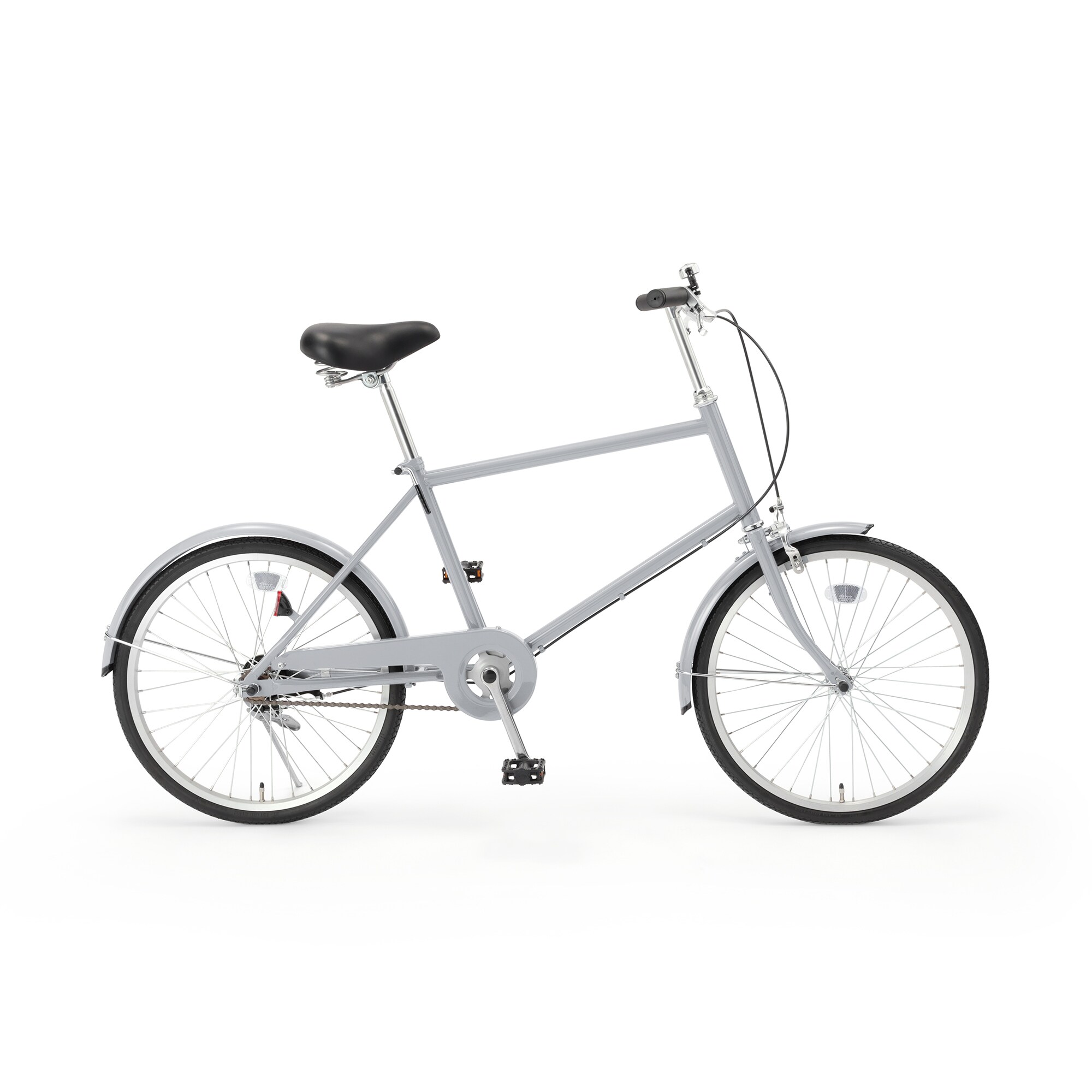 【宅送】２０型自転車　グレー