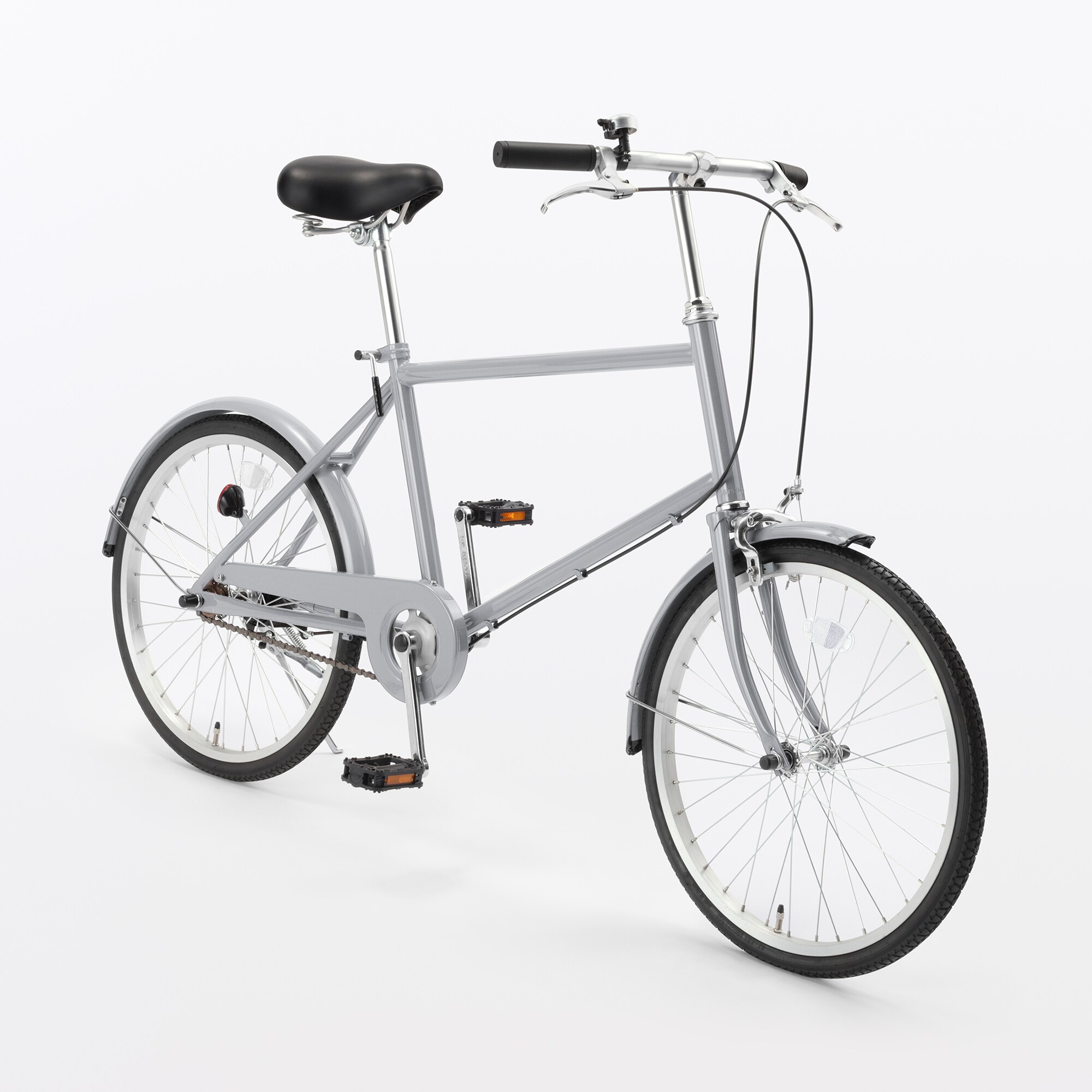 【宅送】２０型自転車　グレー