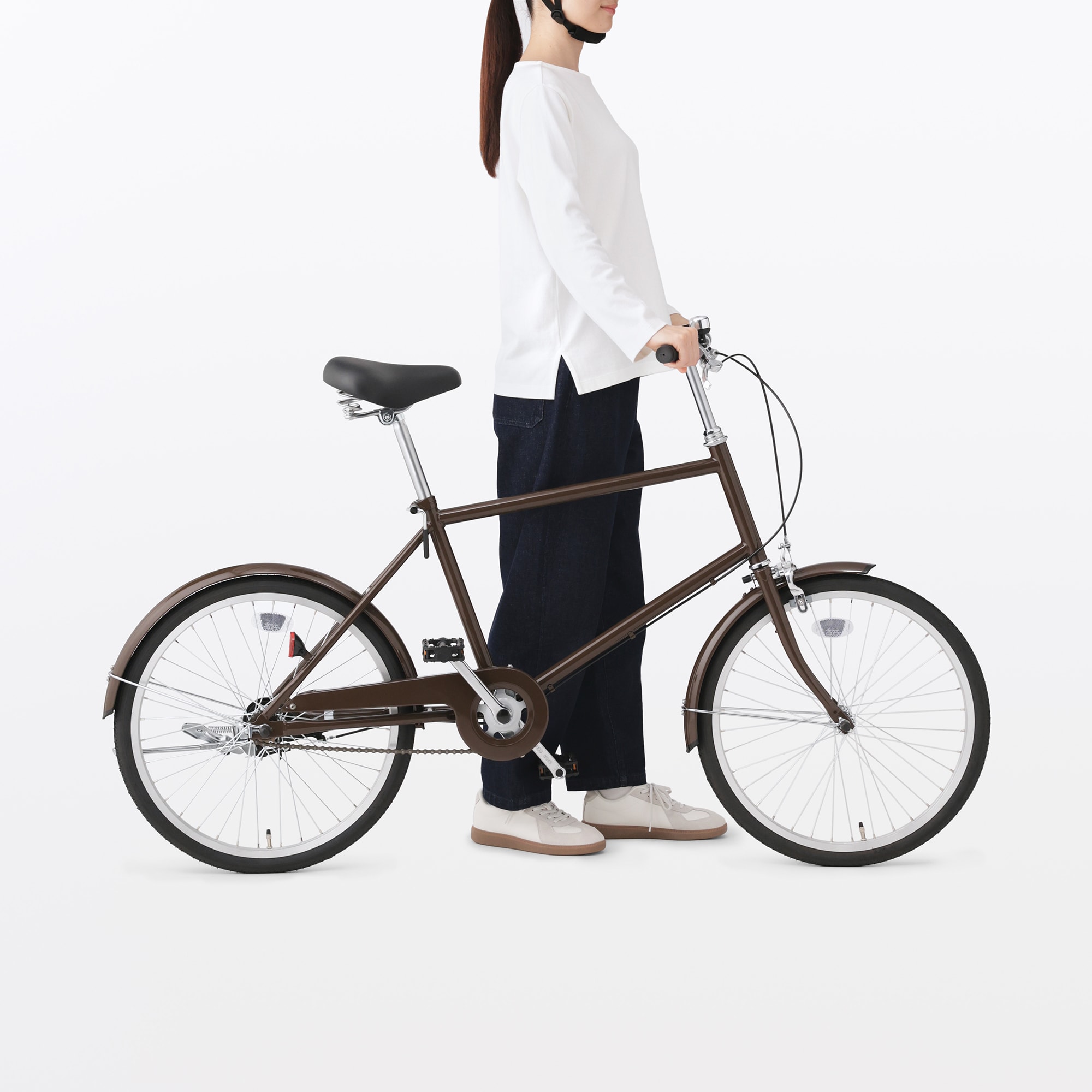 宅送】20型自転車 ブラウン | 無印良品