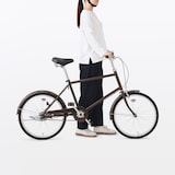 【宅送】２０型自転車　ブラウン