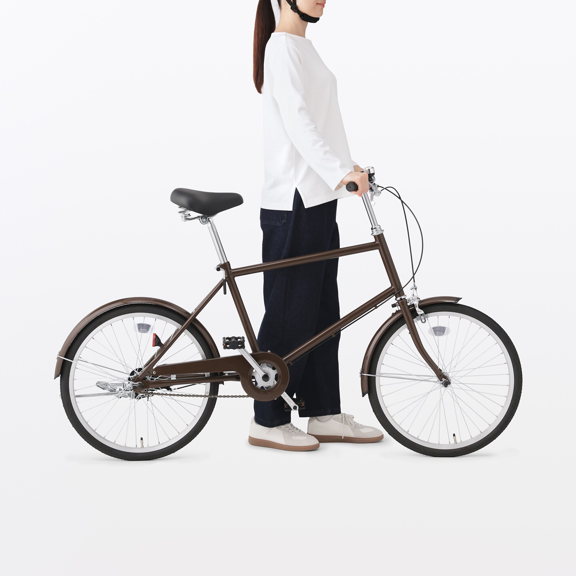 【宅送】２０型自転車　ブラウン