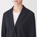 婦人　起毛ジャージーテーラードジャケット