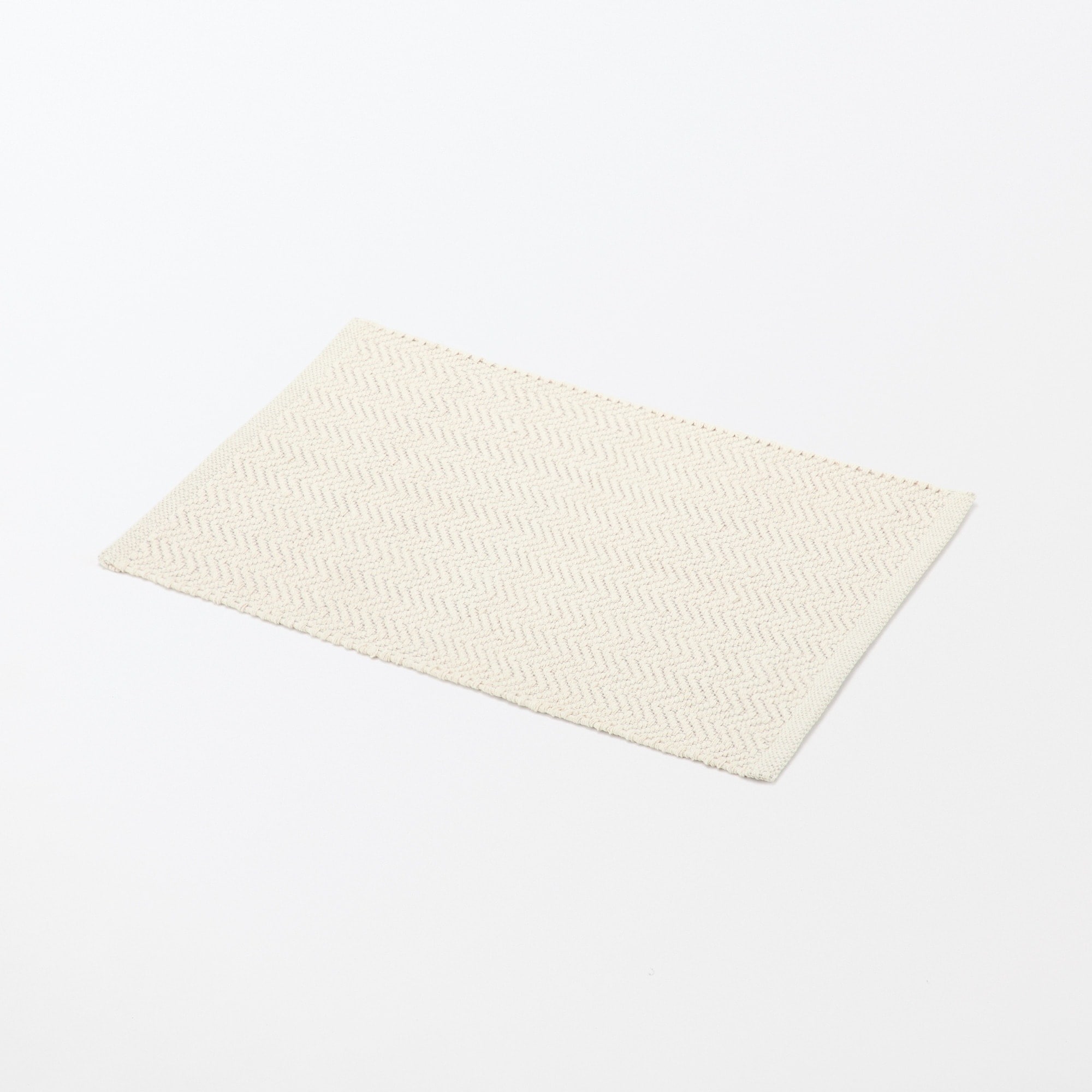 綿　手織りマット　５０×７５ｃｍ