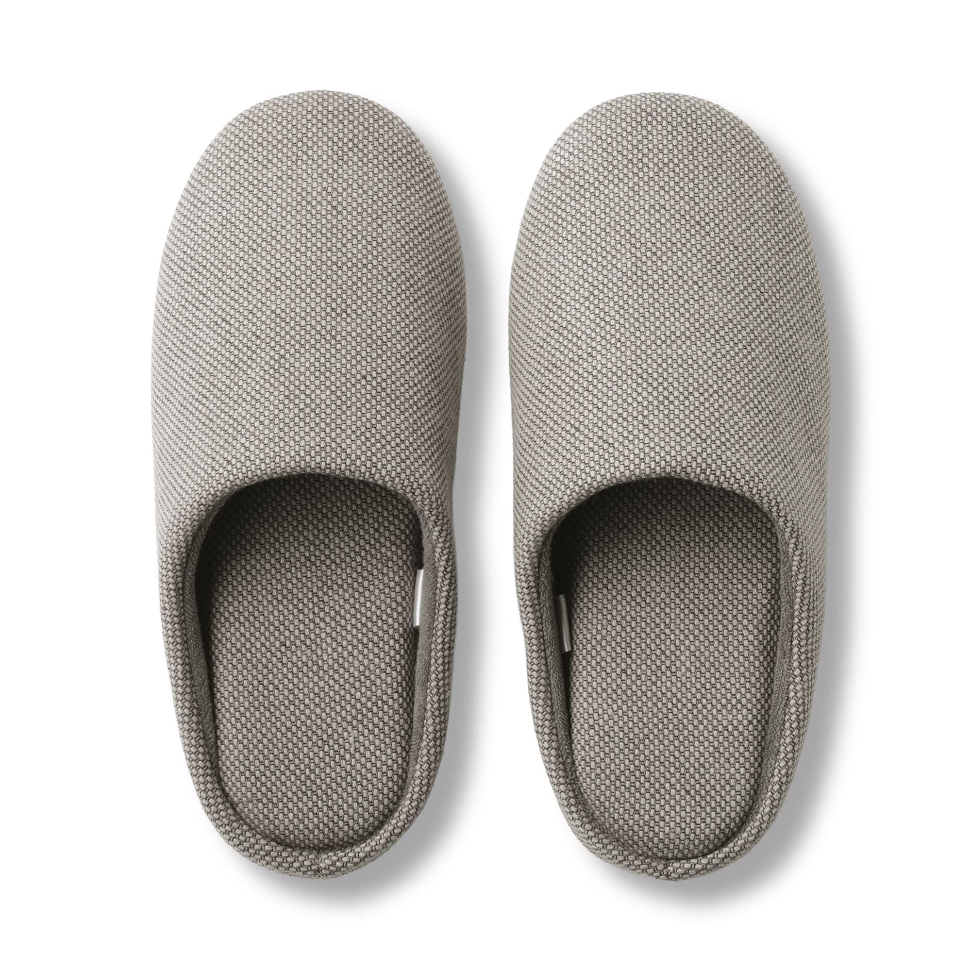 コットンツイル　履き心地しっかりスリッパ