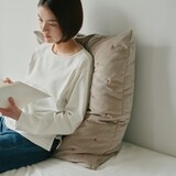 コットンベルベット　大判クッション