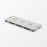 縦にも横にも連結できる再生ポリプロピレン入り平台車