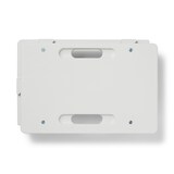 縦にも横にも連結できる再生ポリプロピレン入り平台車