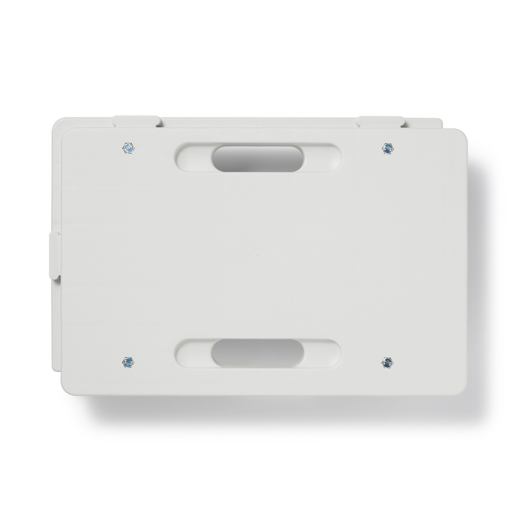 縦にも横にも連結できる再生ポリプロピレン入り平台車