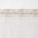 リネンライク二重織（防炎）ノンプリーツカーテン