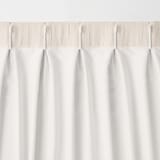 リネンライク二重織（防炎）２倍ヒダプリーツカーテン