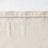 杢麻調平織ノンプリーツカーテン