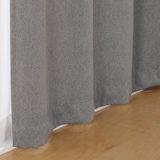 コットンライク平織ノンプリーツカーテン