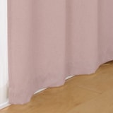 コットンライク平織ノンプリーツカーテン