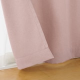 コットンライク平織ノンプリーツカーテン