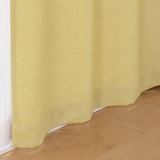 コットンライク平織ノンプリーツカーテン