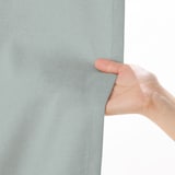 コットンライク平織ノンプリーツカーテン