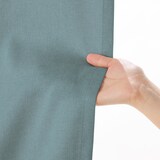 コットンライク平織ノンプリーツカーテン