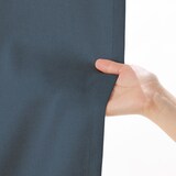 コットンライク平織ノンプリーツカーテン