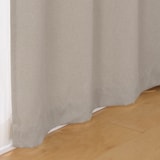 コットンライク平織ノンプリーツカーテン
