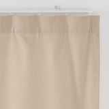 コットンライク平織ノンプリーツカーテン