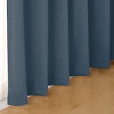 コットンライク平織プリーツカーテン