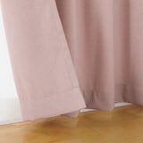 コットンライク平織２倍ヒダプリーツカーテン