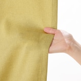 コットンライク平織２倍ヒダプリーツカーテン