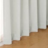 コットンライク平織２倍ヒダプリーツカーテン