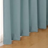 コットンライク平織２倍ヒダプリーツカーテン