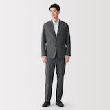 紳士　起毛ストレッチジャケット
