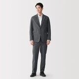紳士　起毛ストレッチジャケット