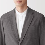 紳士　起毛ストレッチジャケット