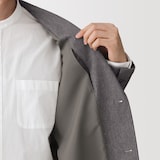 紳士　起毛ストレッチジャケット