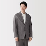 紳士　起毛ストレッチジャケット