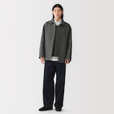 紳士　木の実から作ったカポック混ジャケット