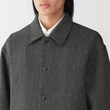 紳士　木の実から作ったカポック混ジャケット