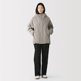 紳士　中わた防風フードジャケット
