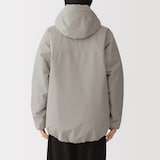 紳士　中わた防風フードジャケット