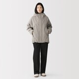 紳士　中わた防風フードジャケット