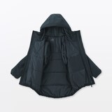 紳士　中わた防風フードジャケット