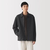 紳士　起毛ジャージーブルゾン
