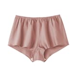 婦人　なめらかサテンフレアショーツ