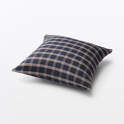 【９月中旬発売予定】綿フランネルクッションカバー　４３×４３ｃｍ用