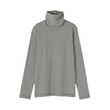 婦人　起毛フライス編みタートルネック長袖Ｔシャツ